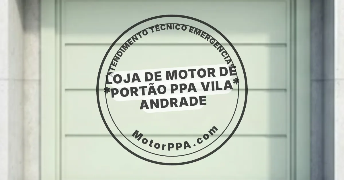 Conserto e instalação de portão automático em Ppa Vila Andrade