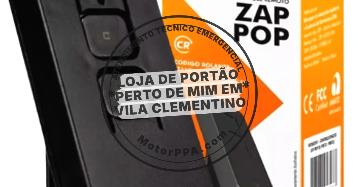 Conserto e instalação de portão automático em Vila Clementino