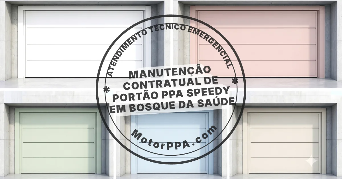 Conserto e instalação de portão automático em Bosque da Saúde