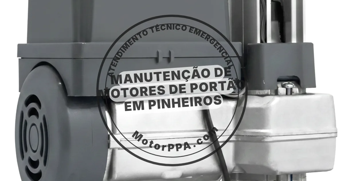 Conserto e instalação de portão automático em Pinheiros