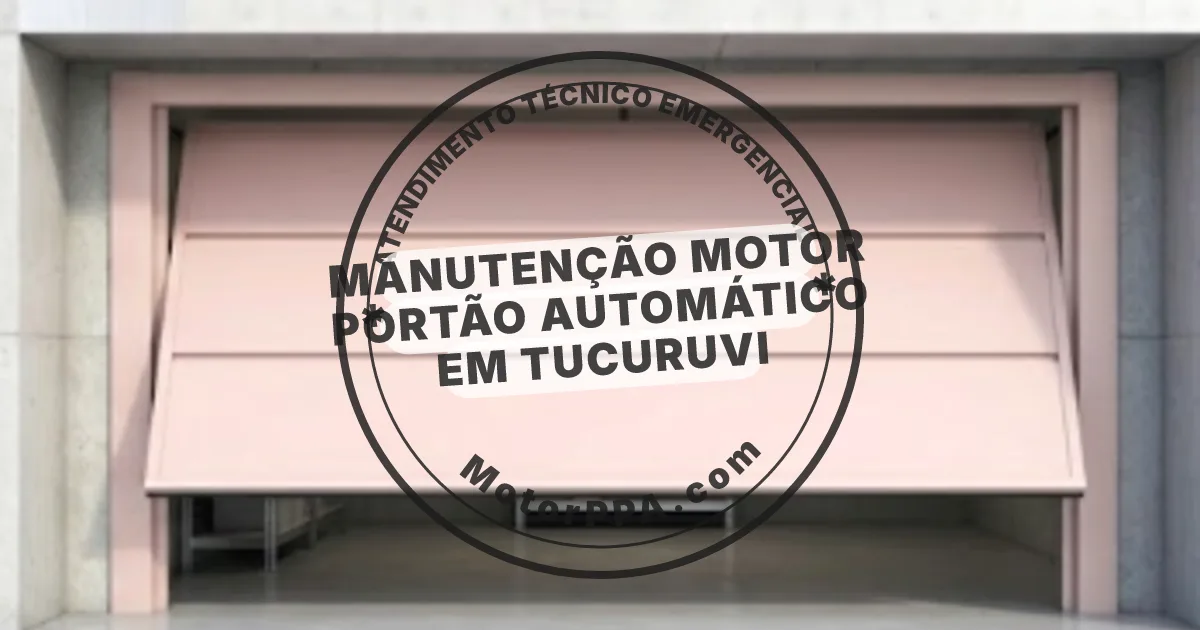 Conserto e instalação de portão automático em Tucuruvi