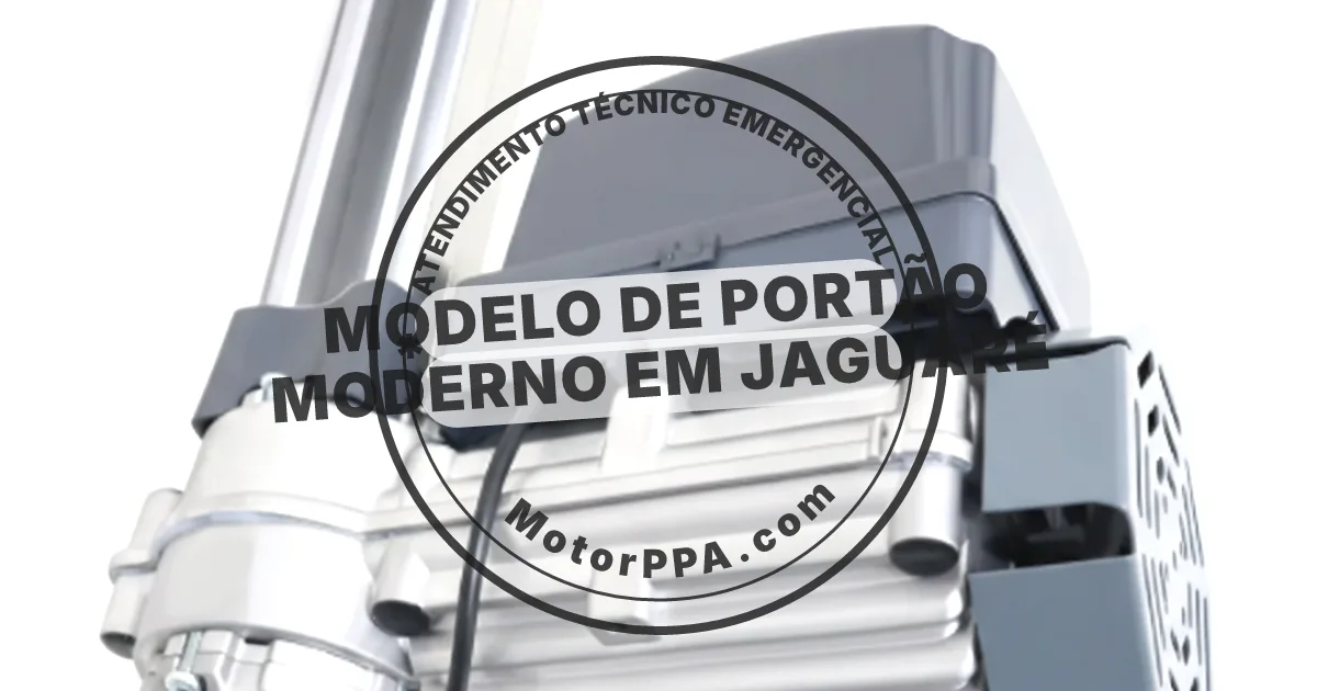 Conserto e instalação de portão automático em Jaguaré