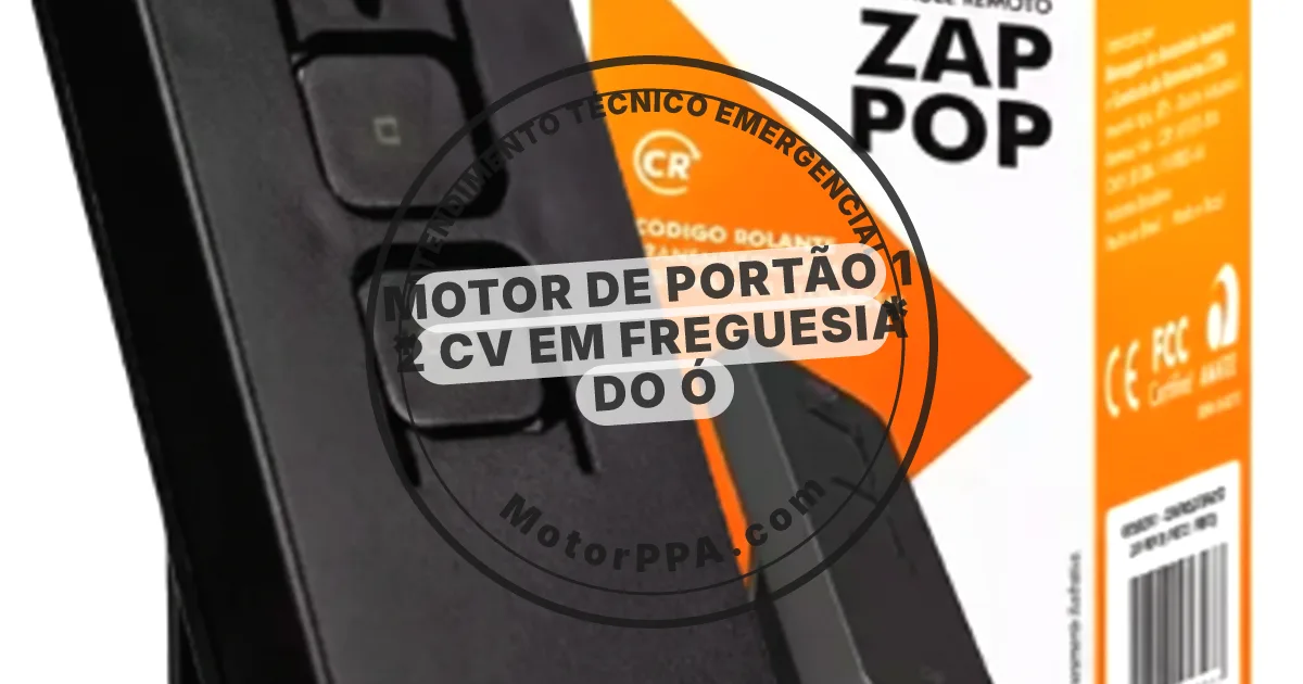 Conserto e instalação de portão automático em Freguesia do Ó