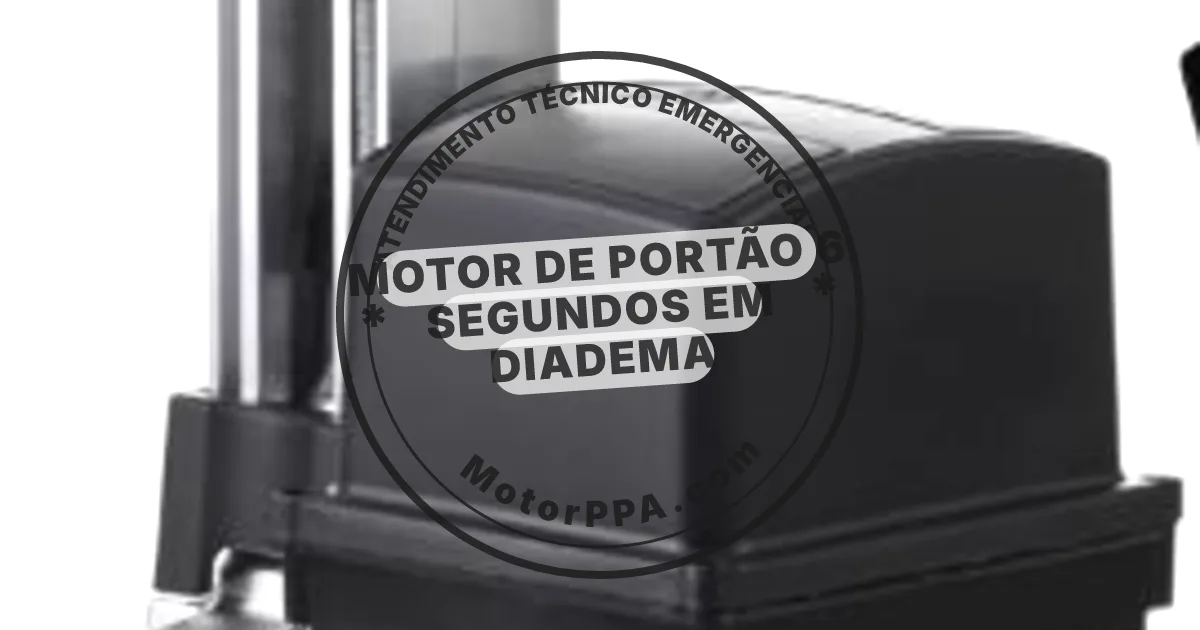 Conserto e instalação de portão automático em Diadema