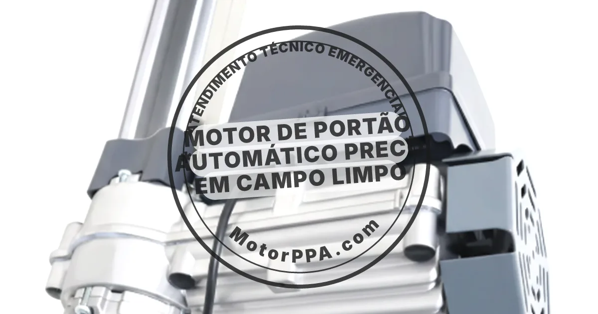 Conserto e instalação de portão automático em Campo Limpo