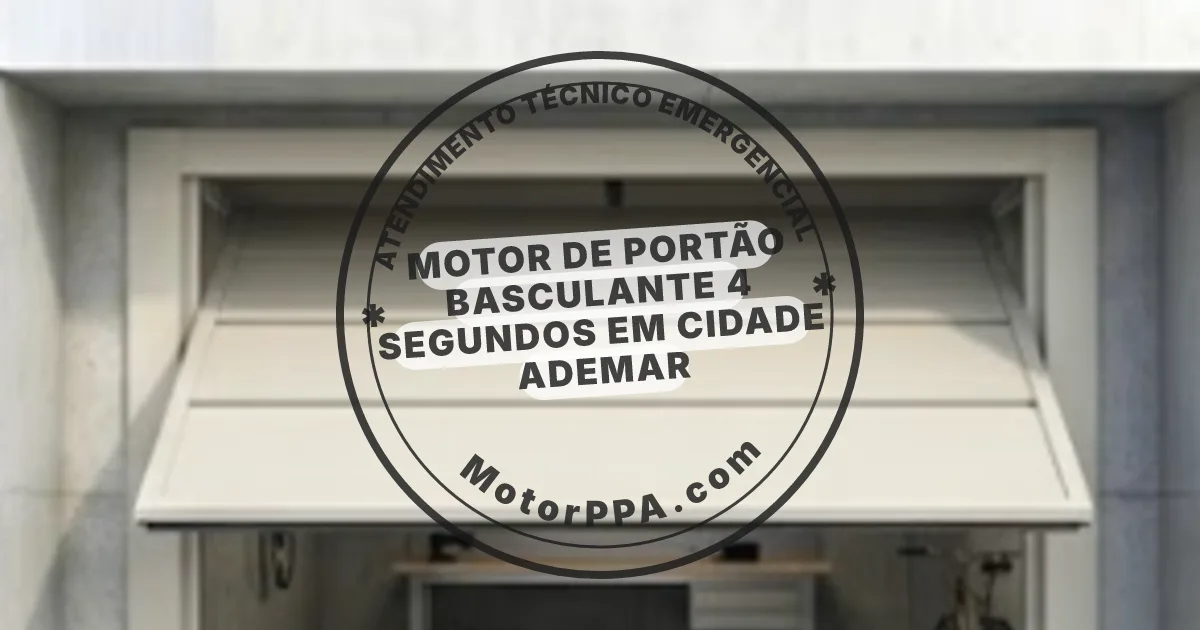 Conserto e instalação de portão automático em Cidade Ademar