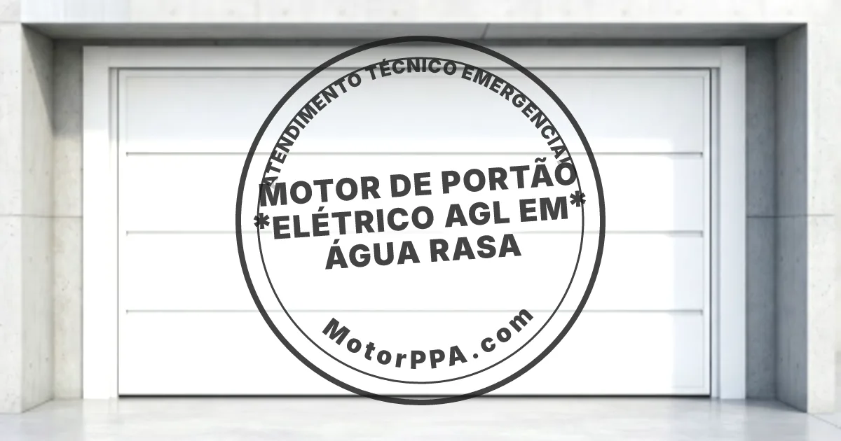 Conserto e instalação de portão automático em Água Rasa
