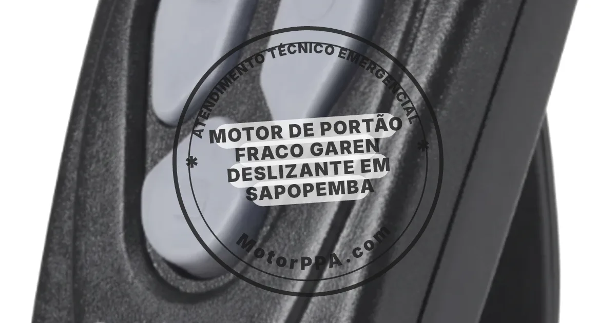 Conserto e instalação de portão automático em Sapopemba
