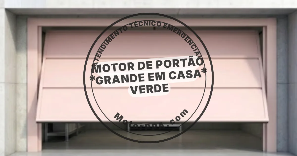Conserto e instalação de portão automático em Casa Verde