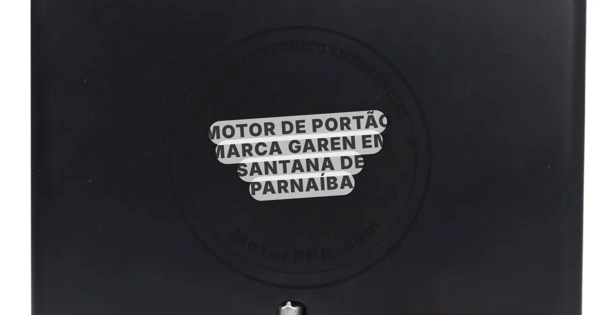 Conserto e instalação de portão automático em Santana de Parnaíba