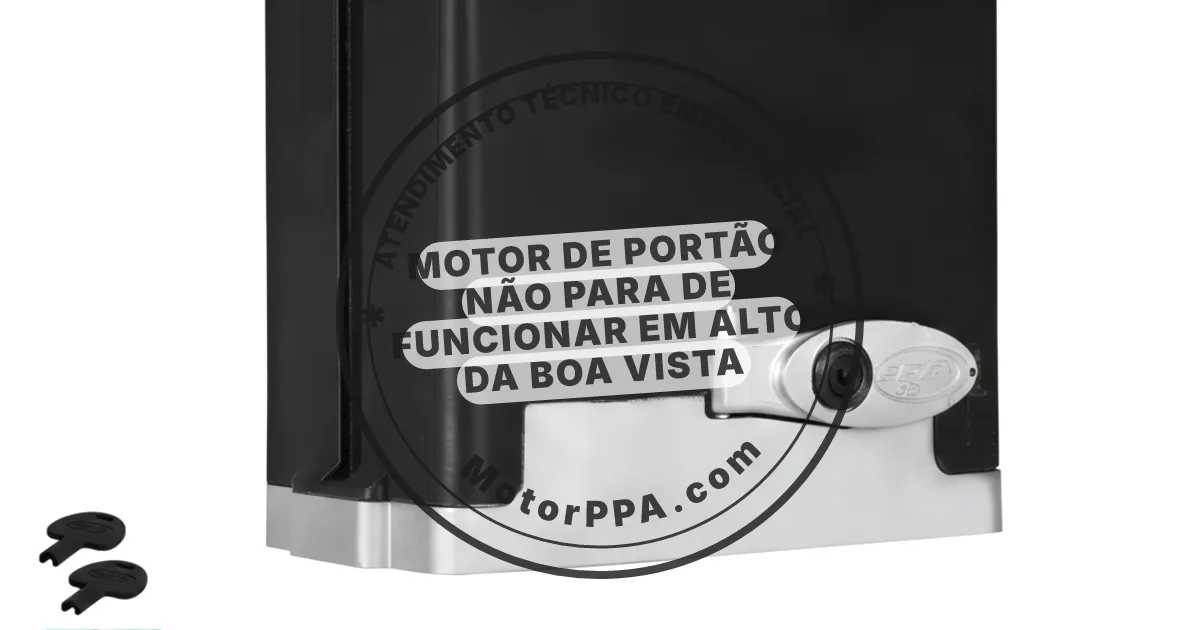 Conserto e instalação de portão automático em Alto da Boa Vista