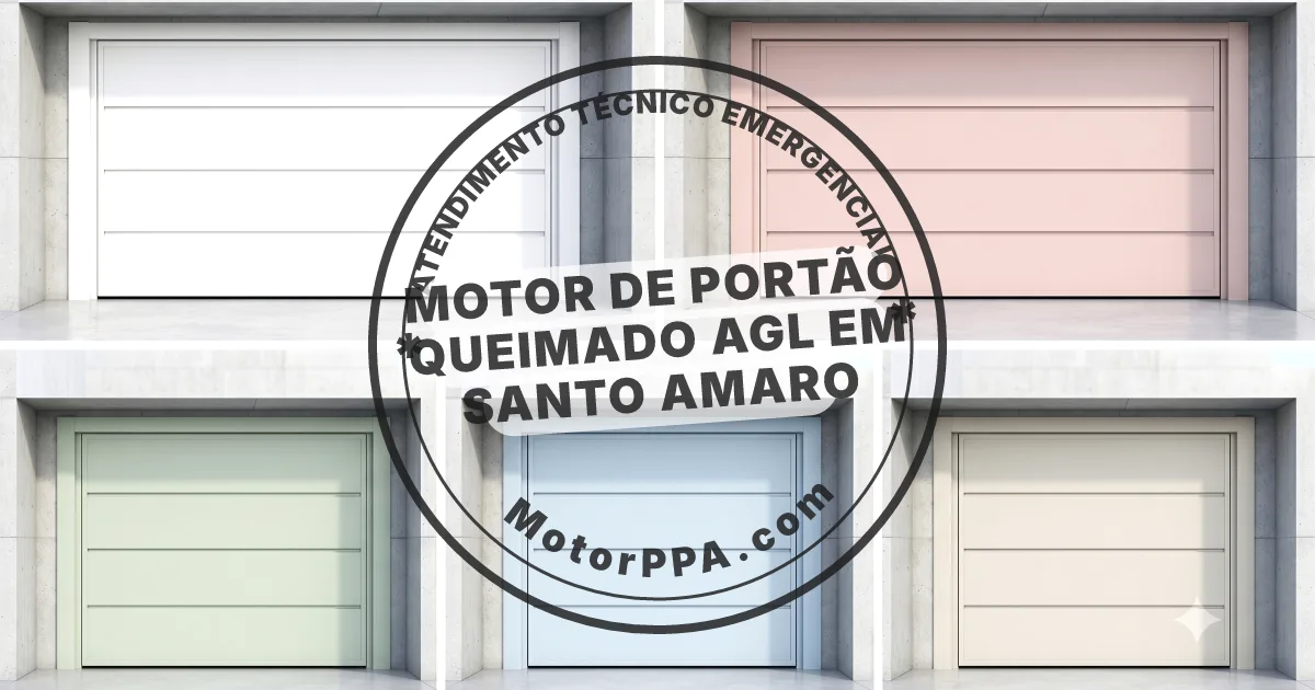 Conserto e instalação de portão automático em Santo Amaro