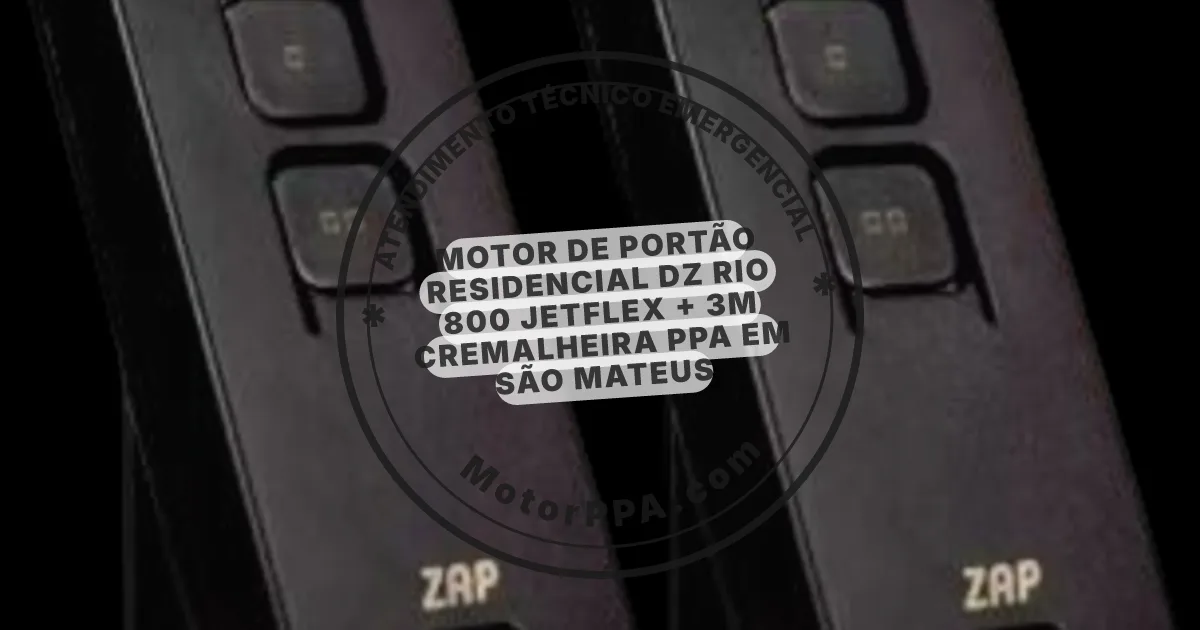 Conserto e instalação de portão automático em São Mateus