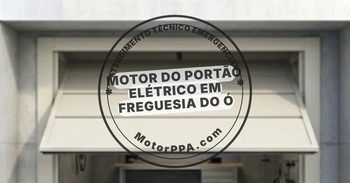 Conserto e instalação de portão automático em Freguesia do Ó