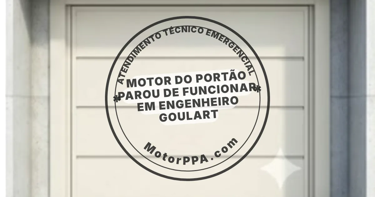 Conserto e instalação de portão automático em Engenheiro Goulart