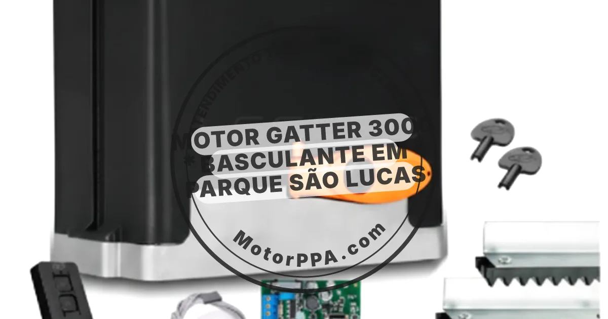 Conserto e instalação de portão automático em Parque São Lucas