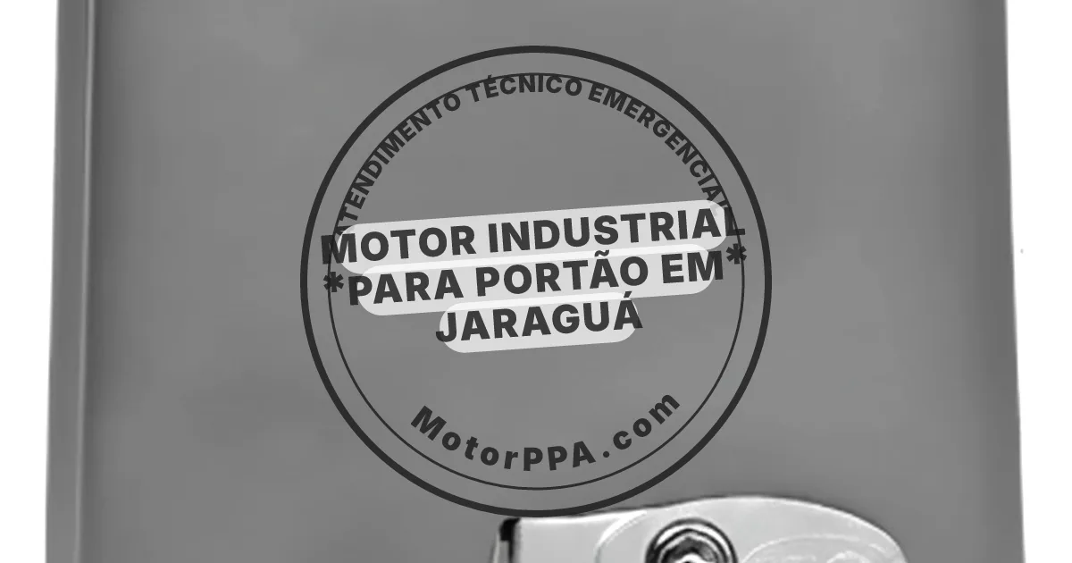 Conserto e instalação de portão automático em Jaraguá