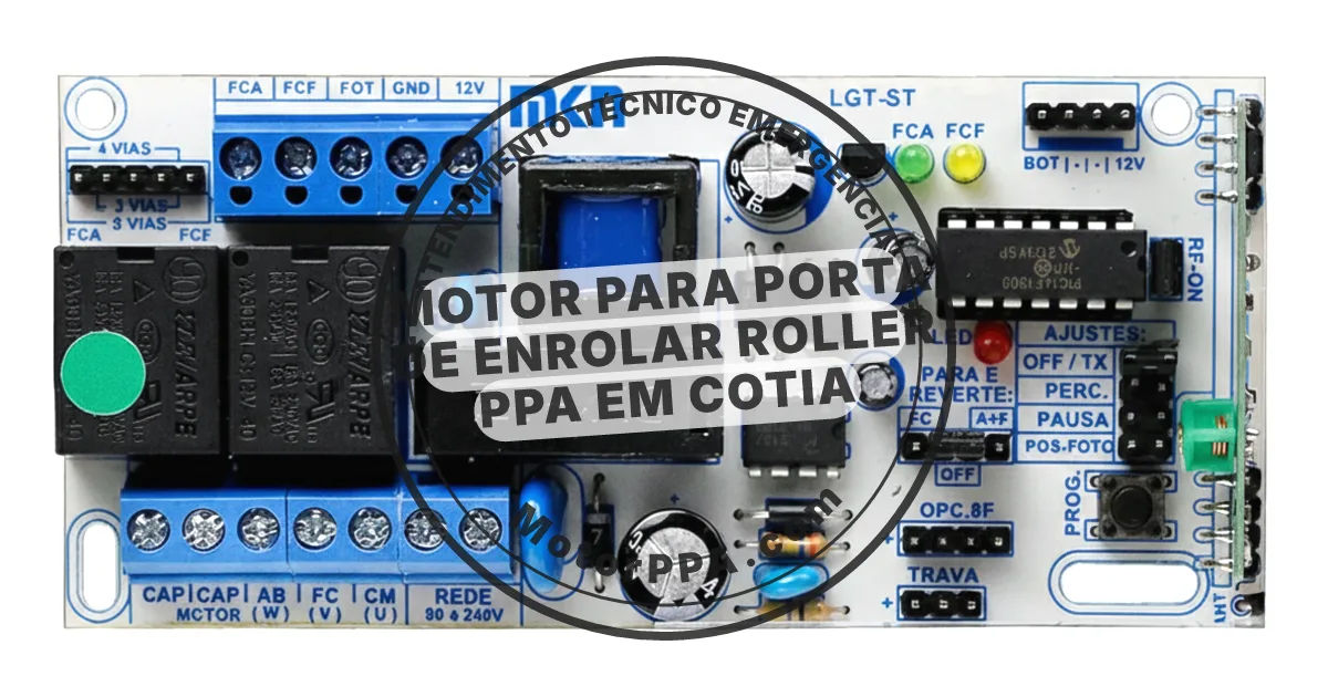 Conserto e instalação de portão automático em Cotia