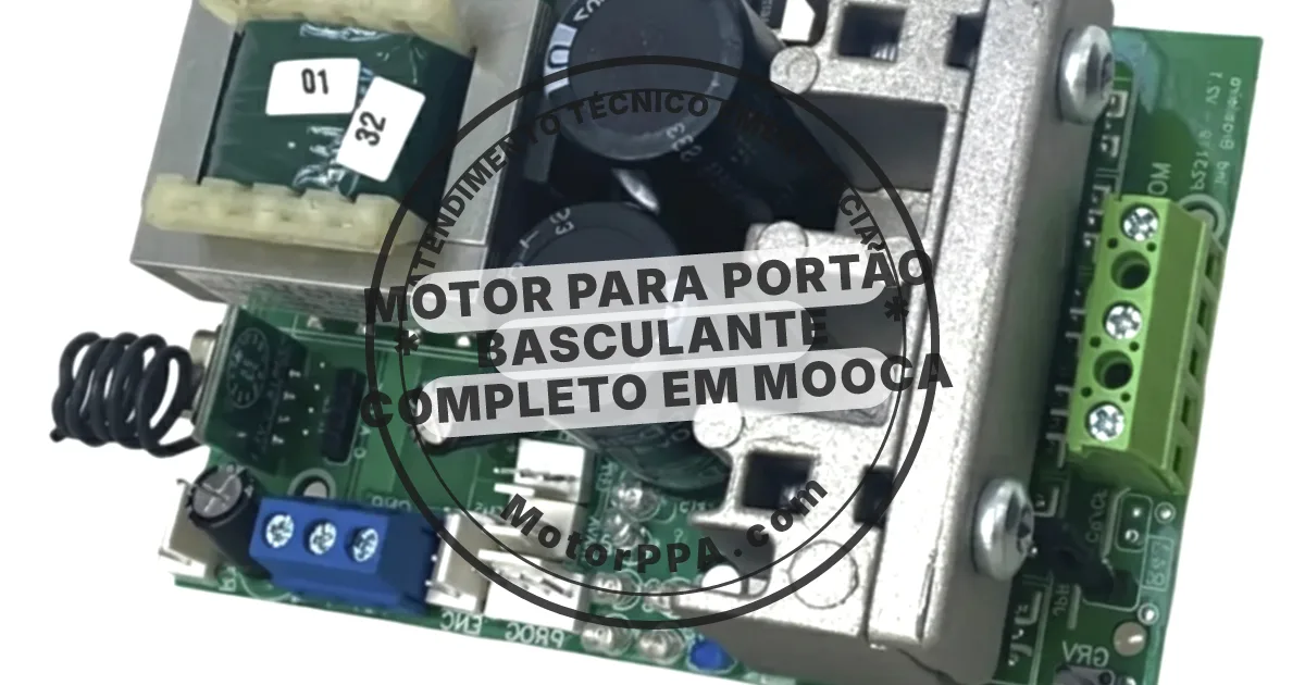 Conserto e instalação de portão automático em Mooca