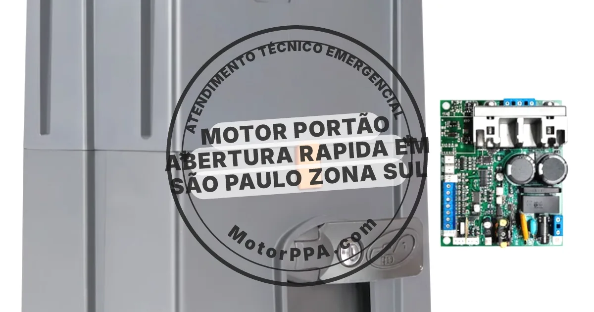 Conserto e instalação de portão automático em São Paulo Zona Sul