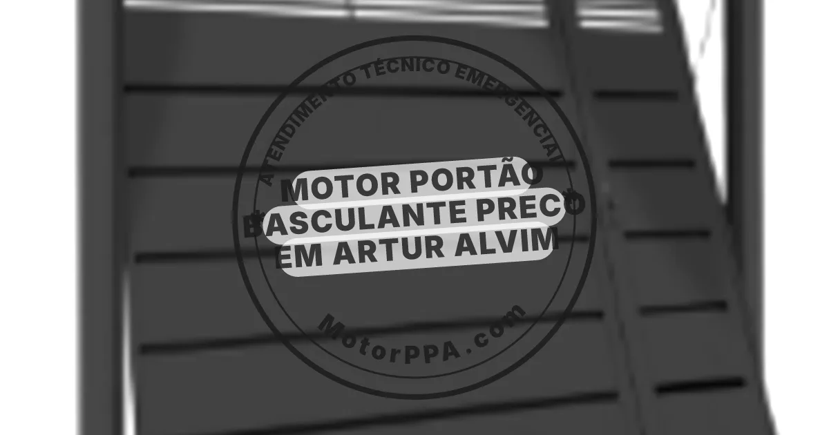 Conserto e instalação de portão automático em Artur Alvim