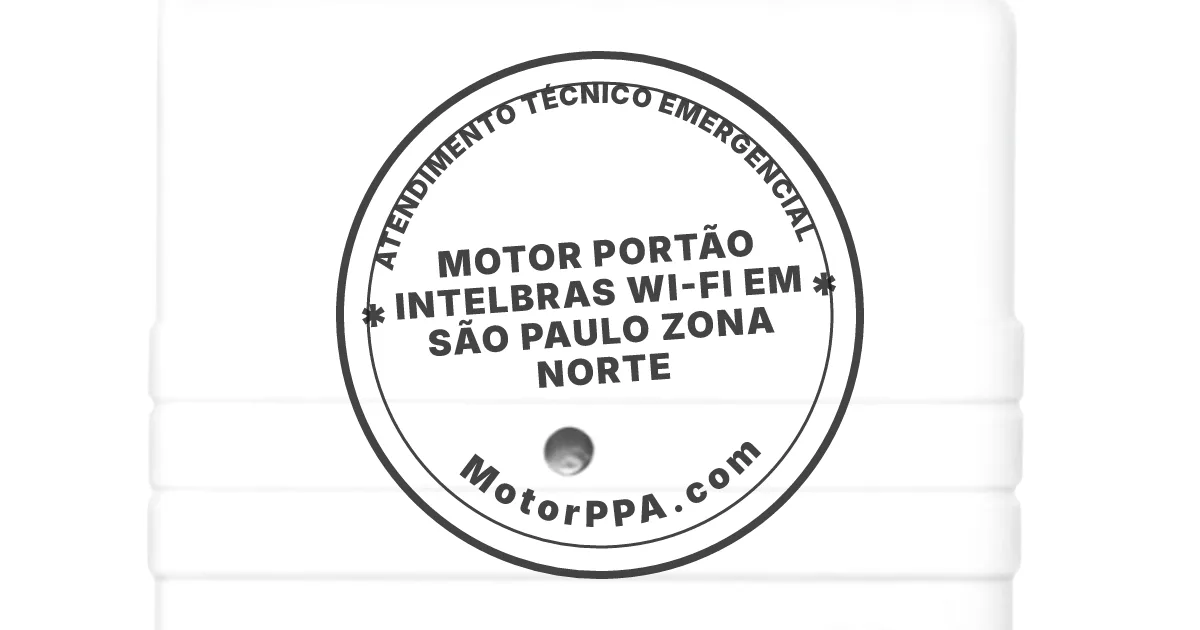 Conserto e instalação de portão automático em São Paulo Zona Norte