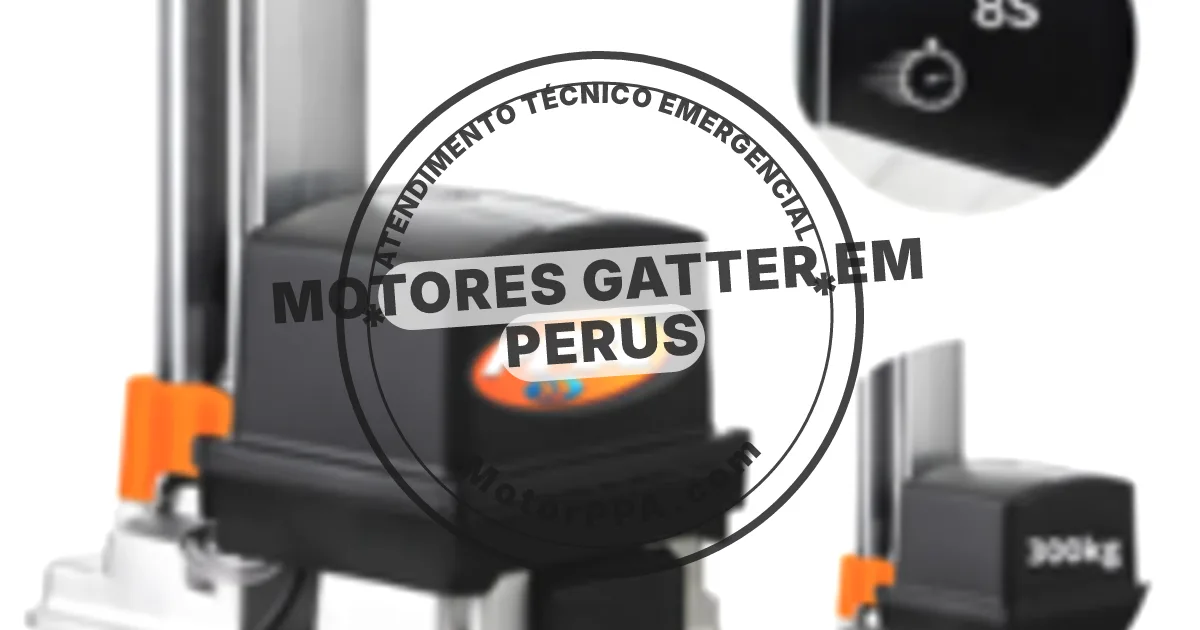 Conserto e instalação de portão automático em Perus