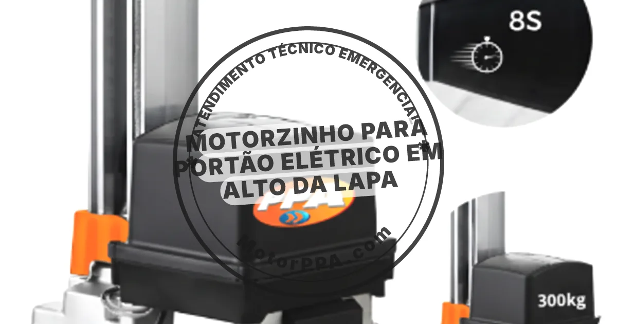 Conserto e instalação de portão automático em Alto da Lapa