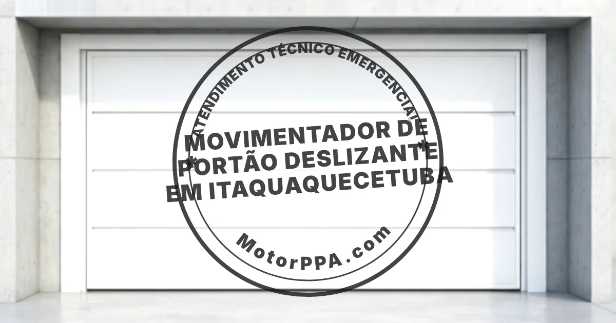 Conserto e instalação de portão automático em Itaquaquecetuba