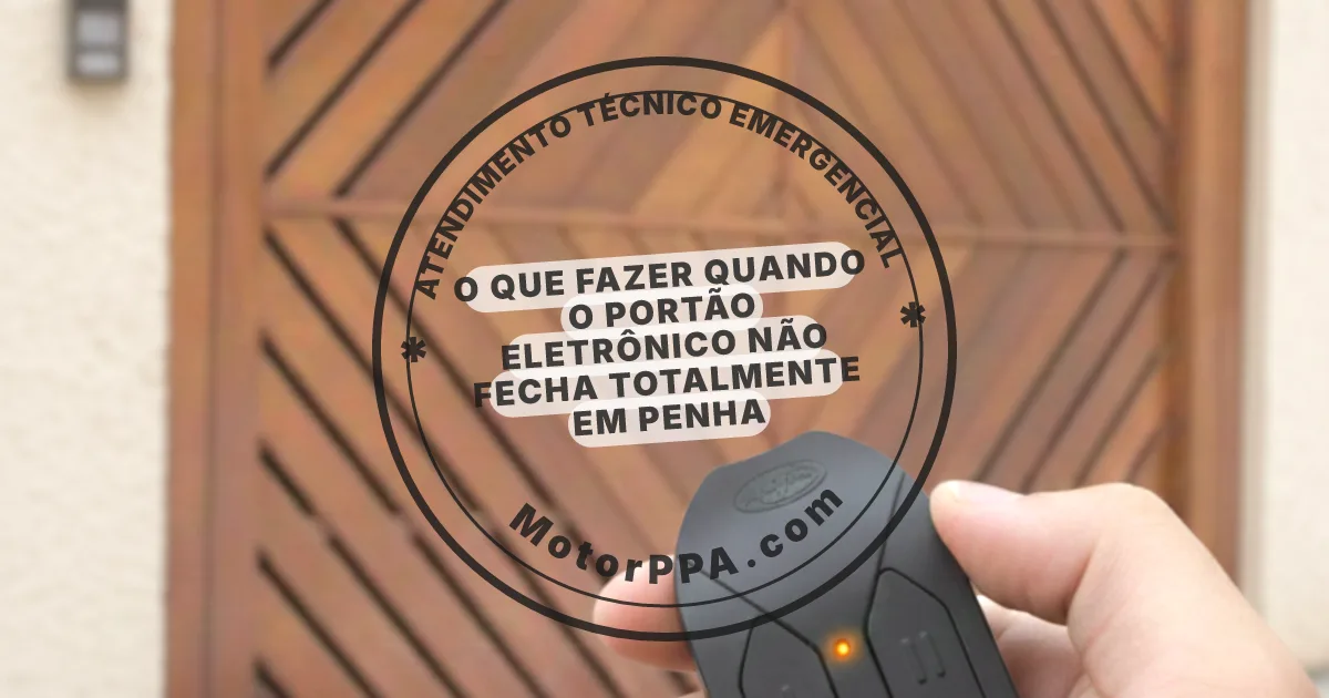 Conserto e instalação de portão automático em Penha