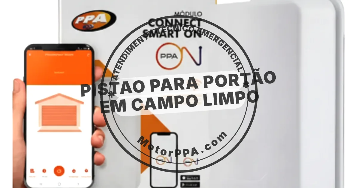 Conserto e instalação de portão automático em Campo Limpo