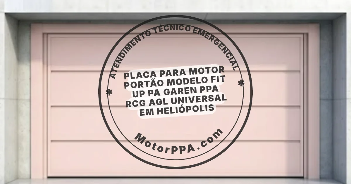 Conserto e instalação de portão automático em Heliópolis
