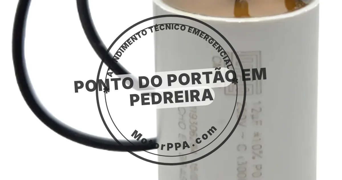 Conserto e instalação de portão automático em Pedreira