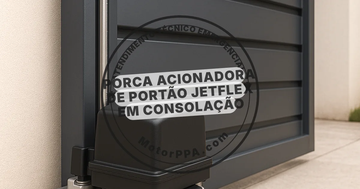 Conserto e instalação de portão automático em Consolação
