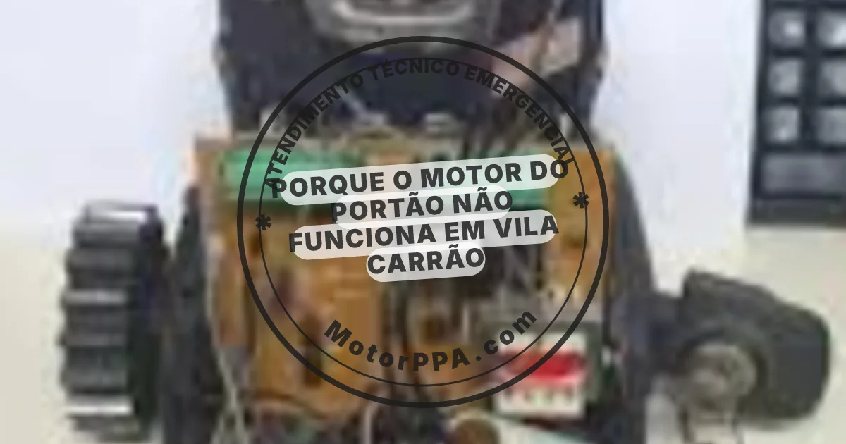 Conserto e instalação de portão automático em Vila Carrão