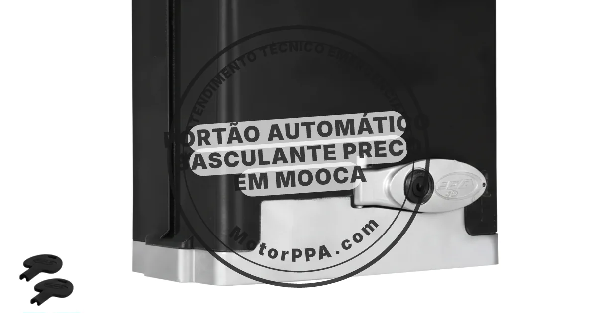 Conserto e instalação de portão automático em Mooca