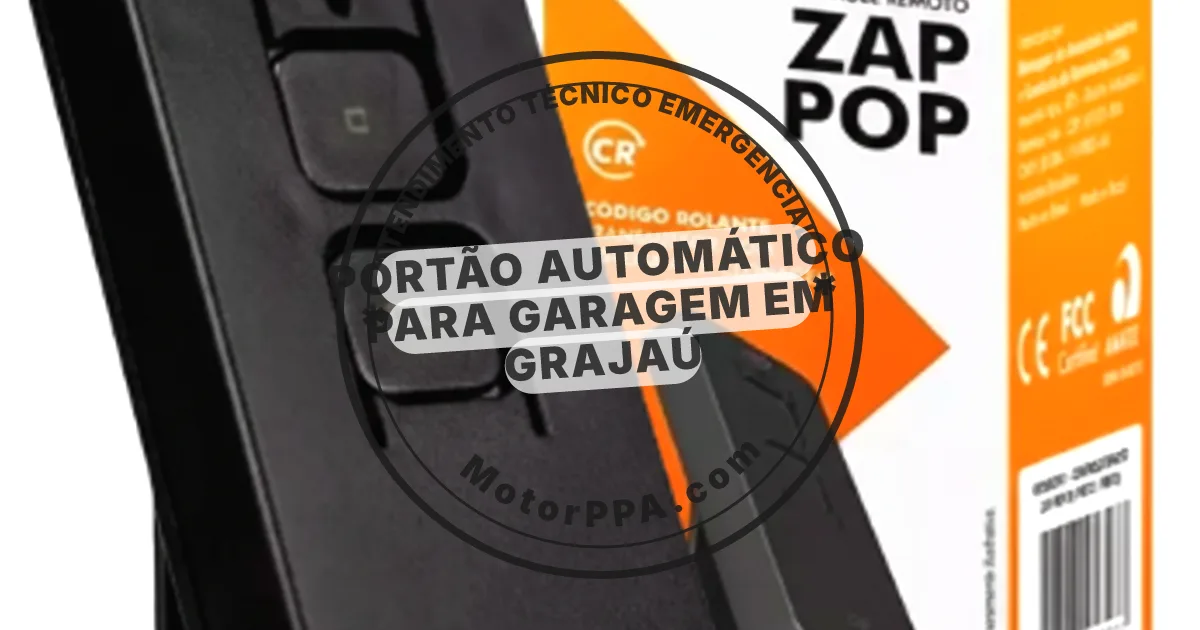 Conserto e instalação de portão automático em Grajaú