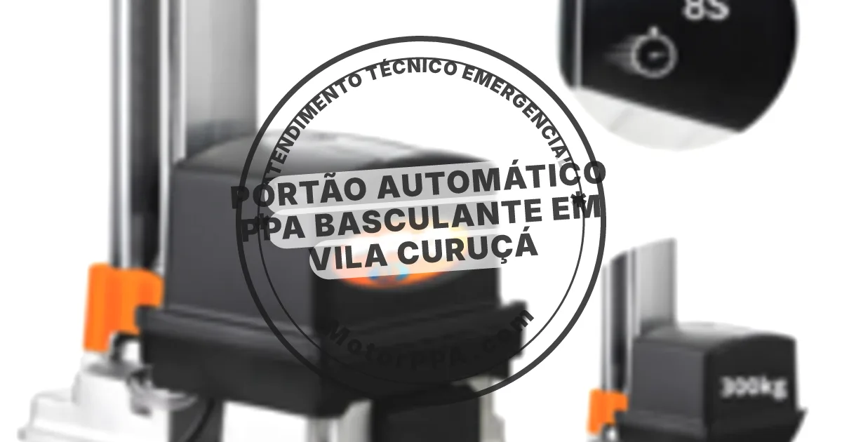 Conserto e instalação de portão automático em Vila Curuçá