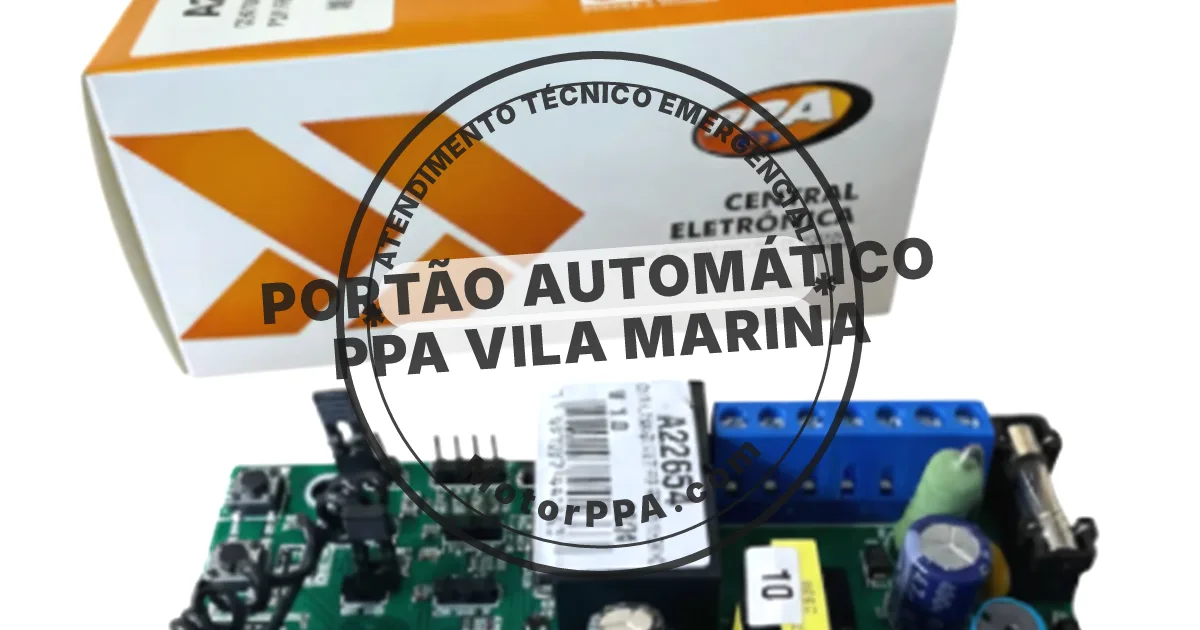 Conserto e instalação de portão automático em Ppa Vila Marina