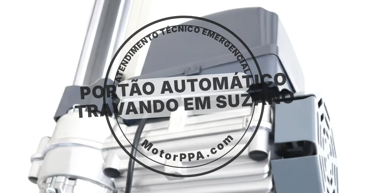 Conserto e instalação de portão automático em Suzano
