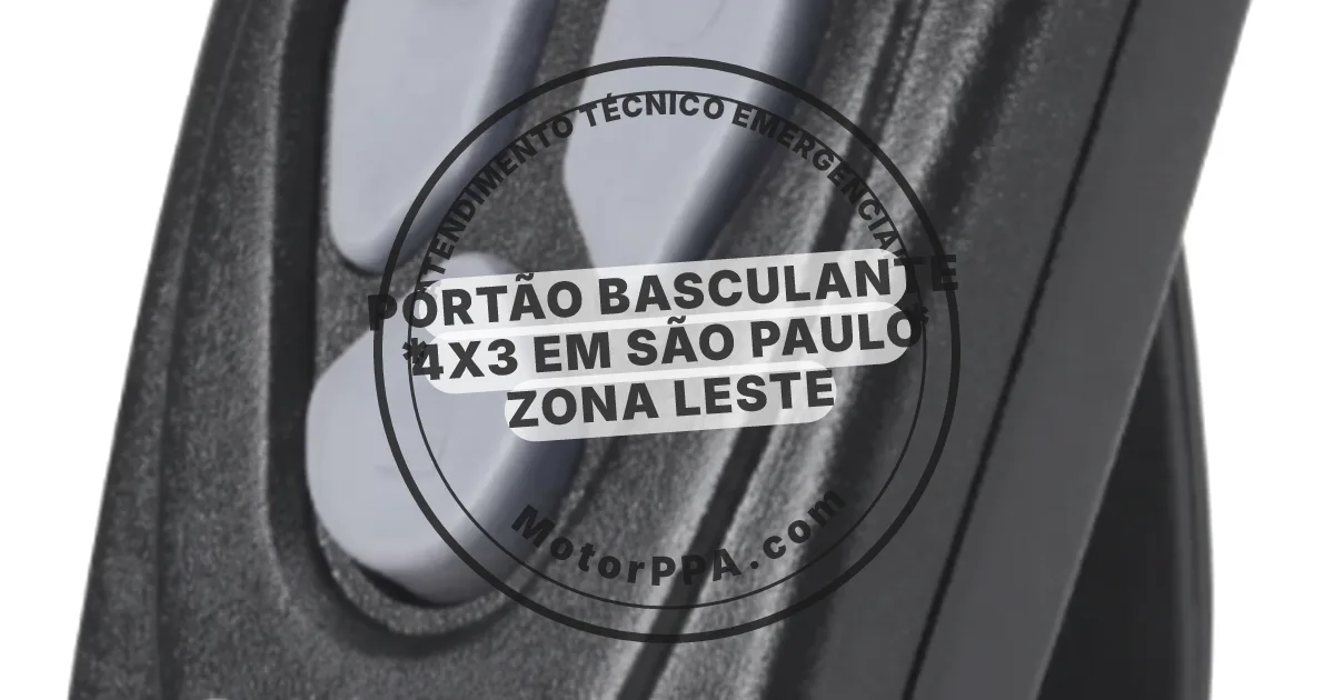 Conserto e instalação de portão automático em São Paulo Zona Leste