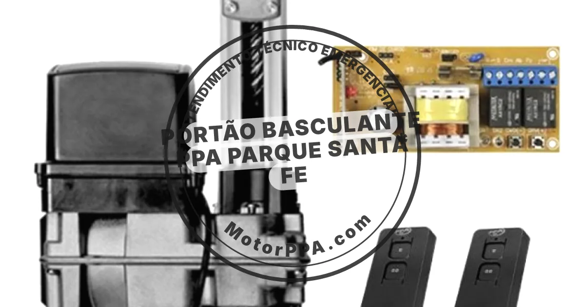 Conserto e instalação de portão automático em Parque Santa Fe