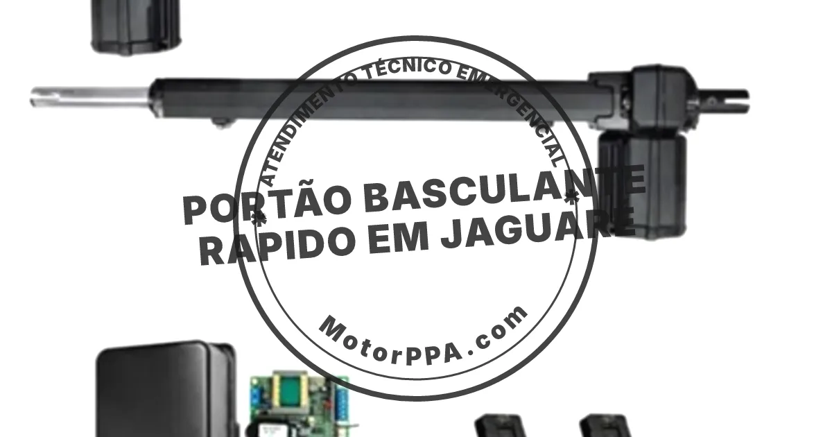 Conserto e instalação de portão automático em Jaguaré
