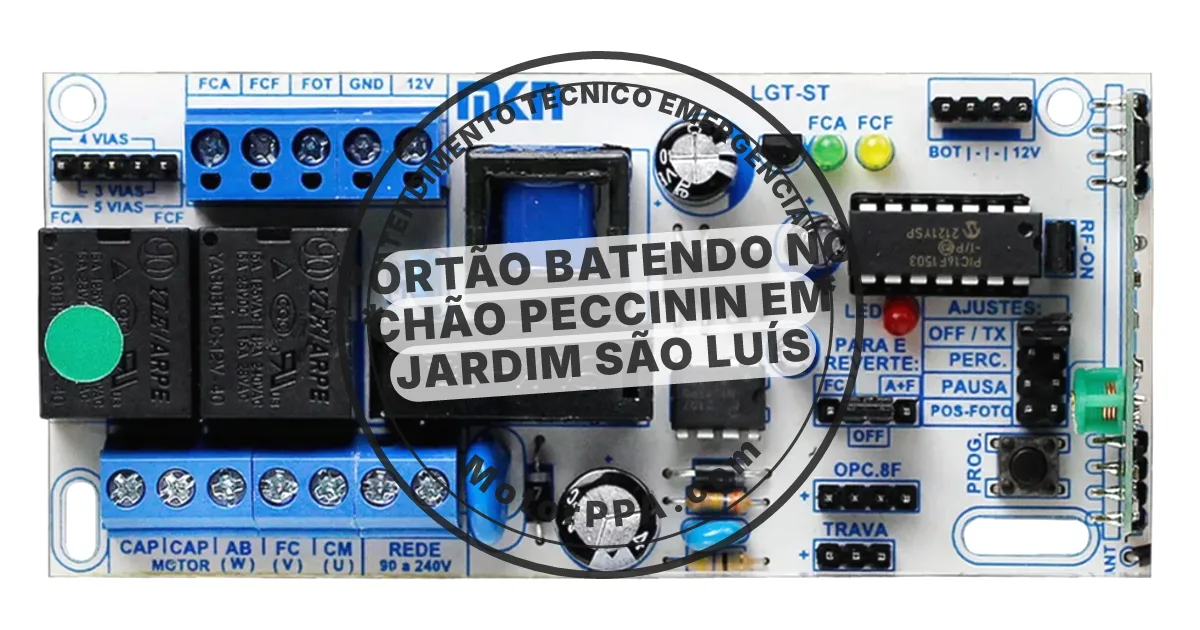 Conserto e instalação de portão automático em Jardim São Luís