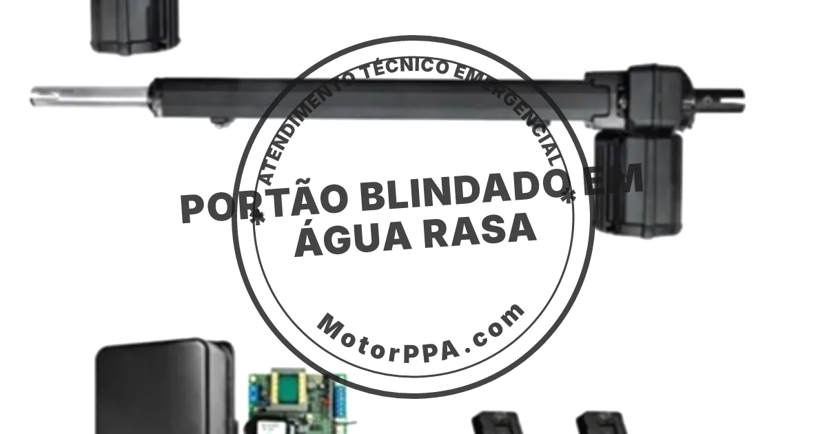 Conserto e instalação de portão automático em Água Rasa