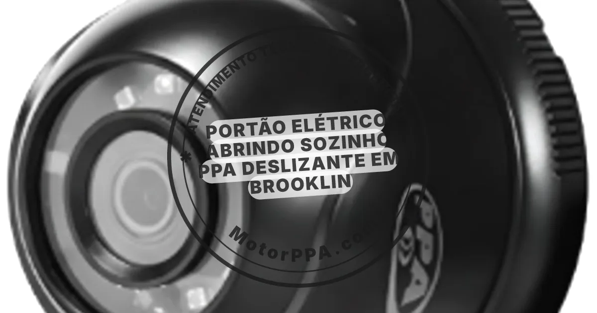 Conserto e instalação de portão automático em Brooklin