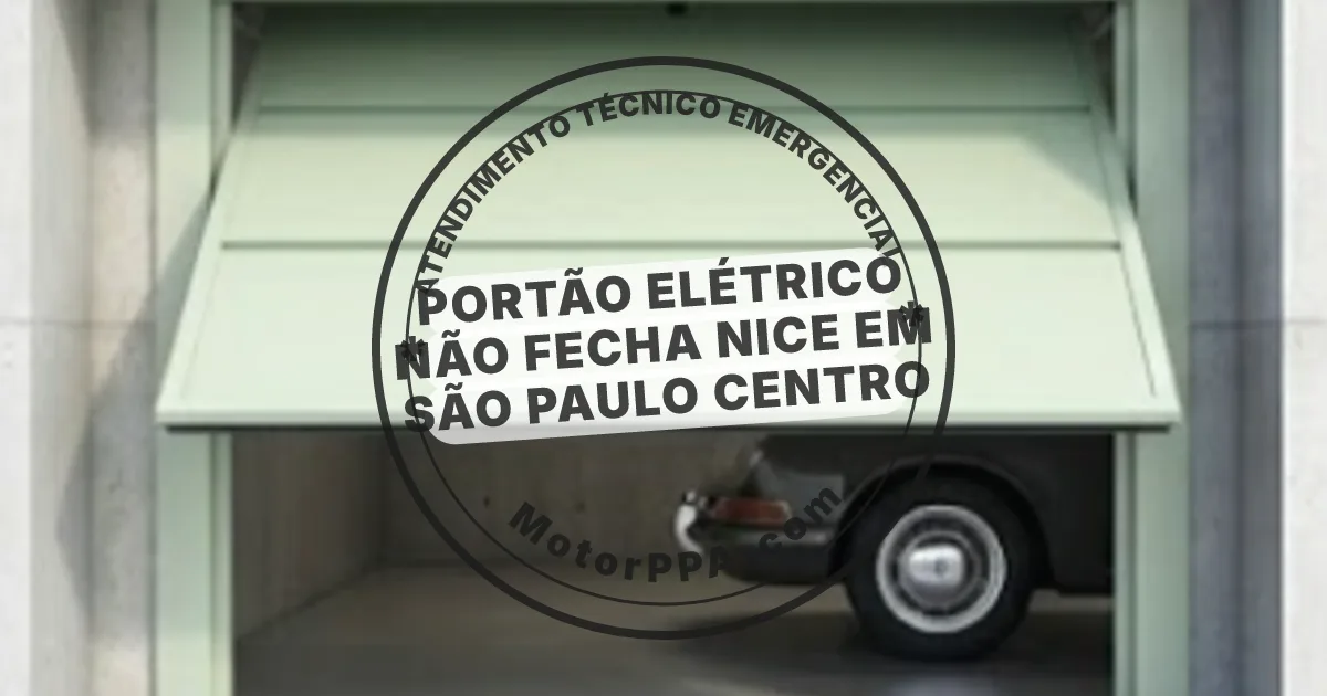 Conserto e instalação de portão automático em São Paulo Centro