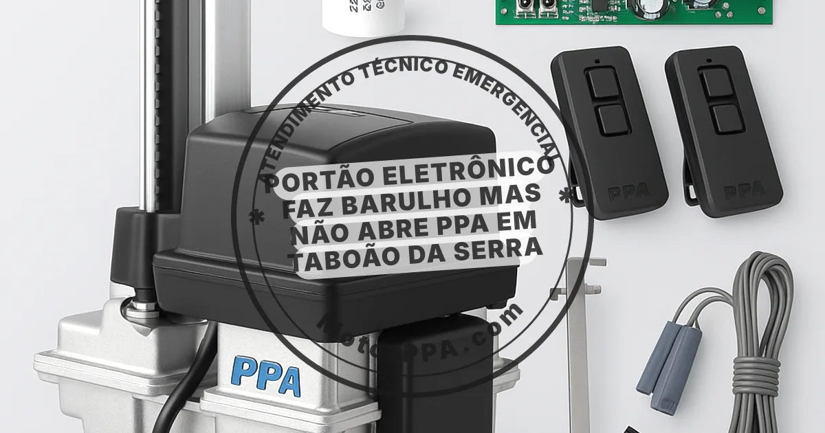 Conserto e instalação de portão automático em Taboão da Serra