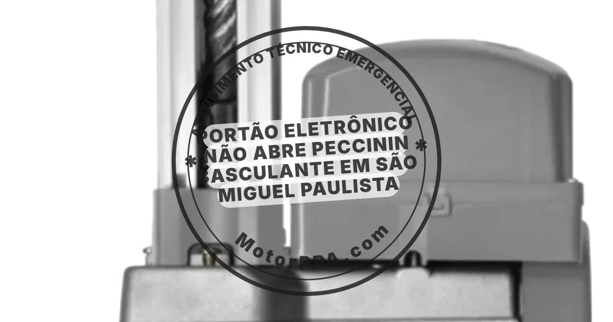 Conserto e instalação de portão automático em São Miguel Paulista