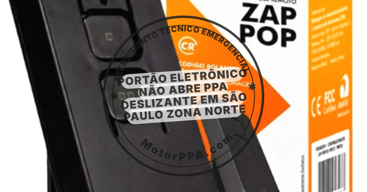 Conserto e instalação de portão automático em São Paulo Zona Norte